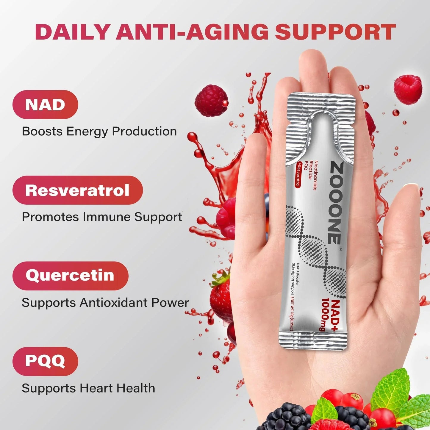 ZOOONE | Suplemento Potenciador de NAD+